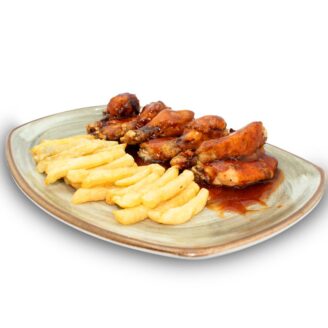 Alitas Glaseadas BBQ