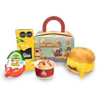 Cajita Infantil Mini-Hamburguesa