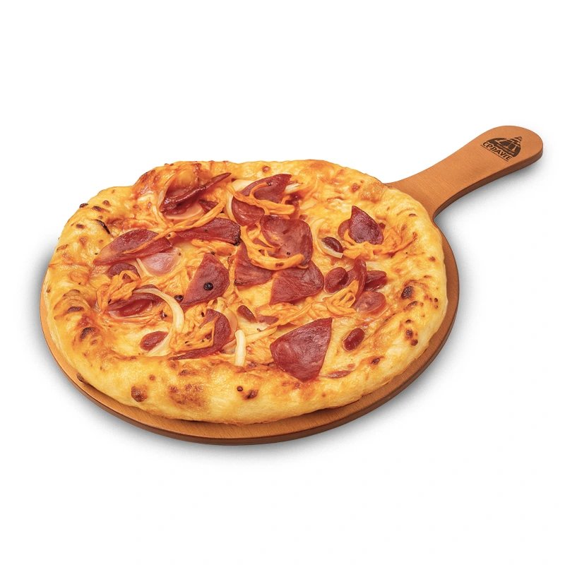 Pizza Pollo Con Salami